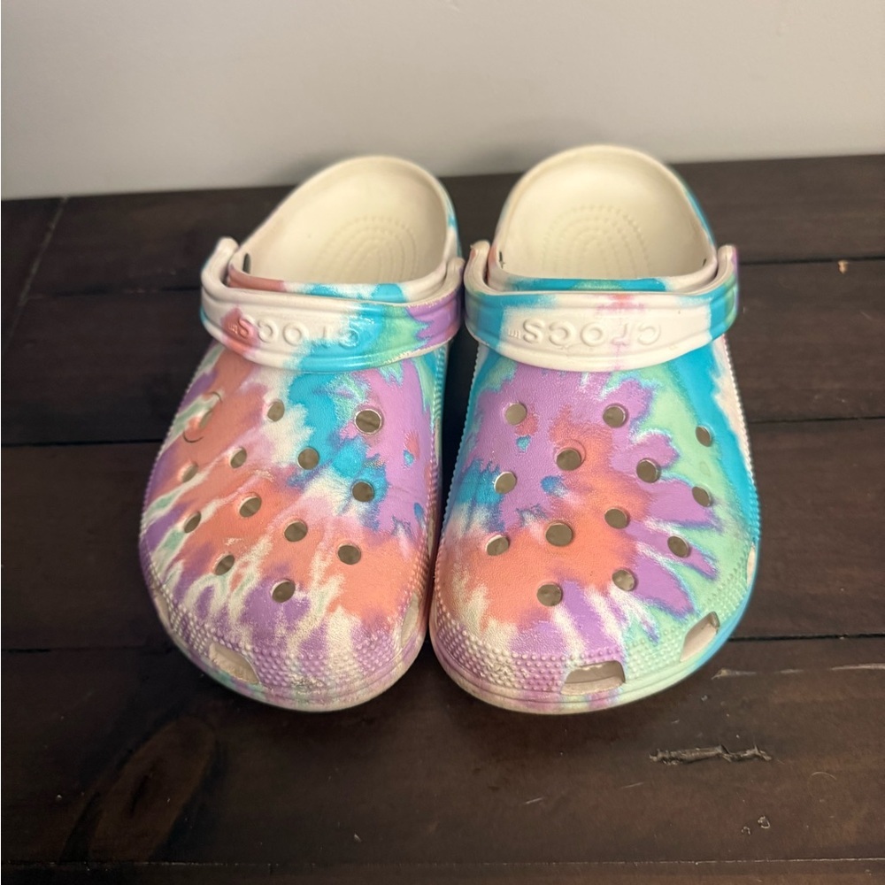 Crocs Classic Tie-Dye Clog Multicolor Unisex Size M4 / W6